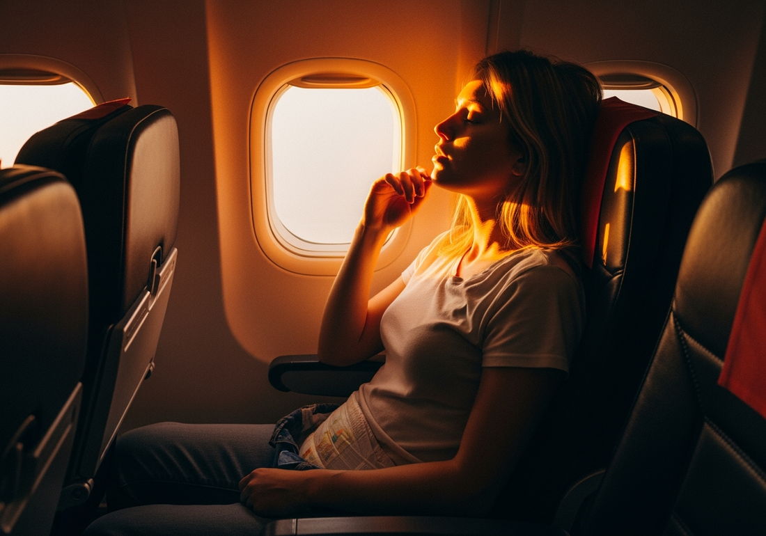 I Wore a Diaper for a 24-Hour Flight ✈️