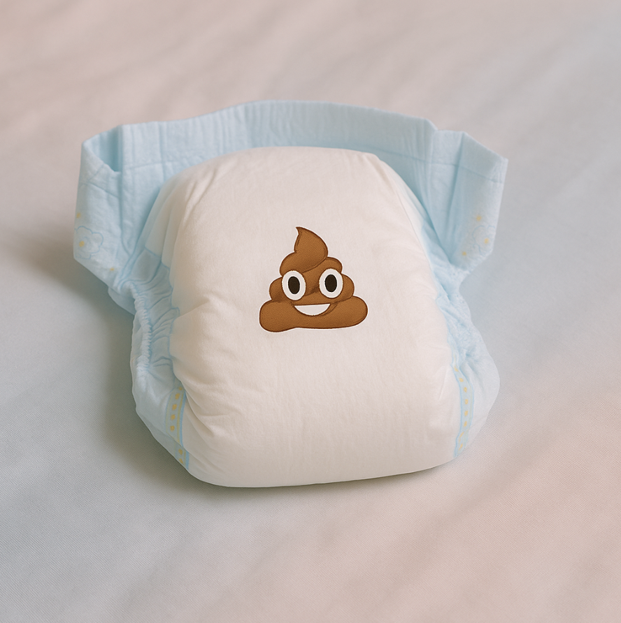 Why you love WEARING a FULL Poopy Diaper !