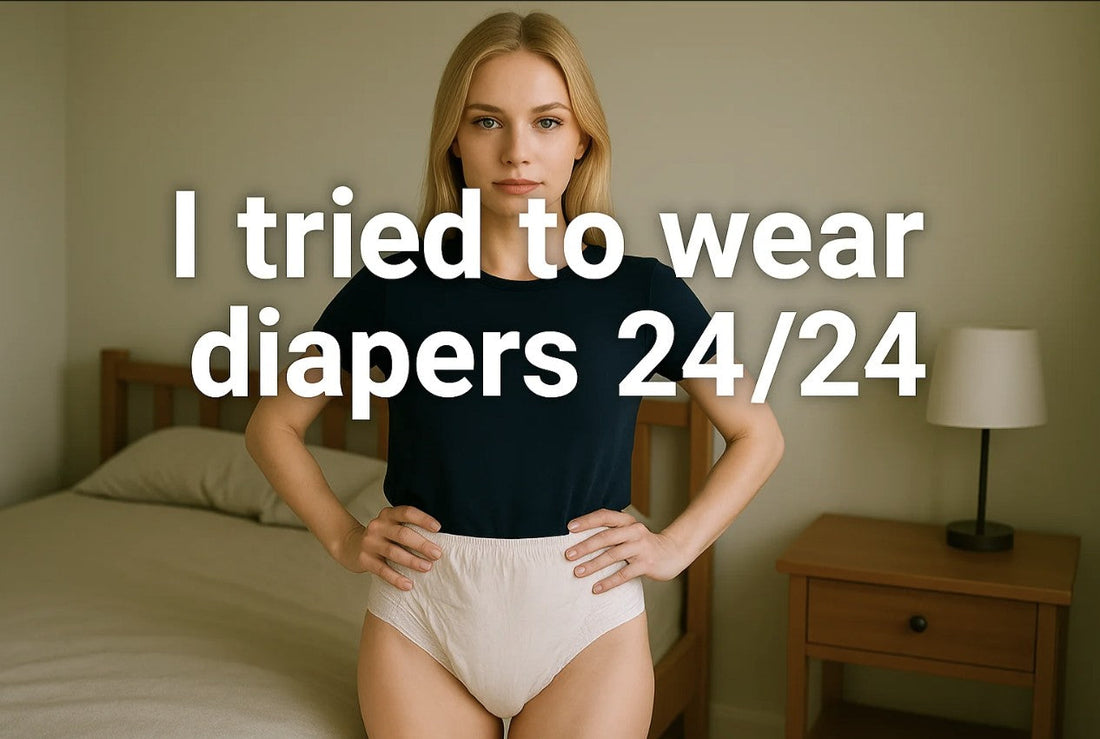I Wore Diapers 24/7 for a Week — Here's What Happened