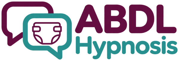 ABDL Hypnosis — bulles de discussion et couche stylisée